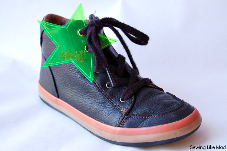 Vinyl Shoe Accessories DIY The Sewing Rabbit