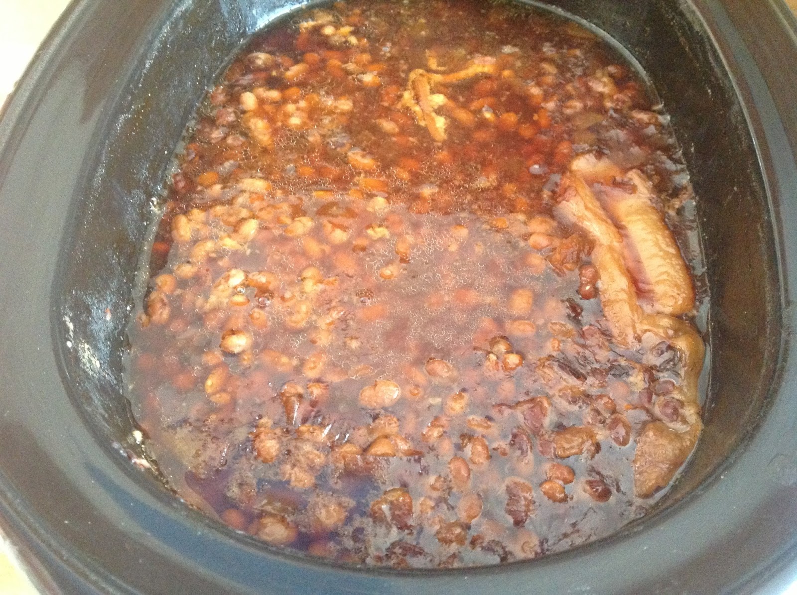 Ocean Breezes & Country Sneezes Crock Pot Baked Beans