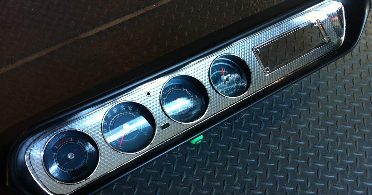 Just Dashes Production Center: 1964 Pontiac GTO Instrument Cluster and