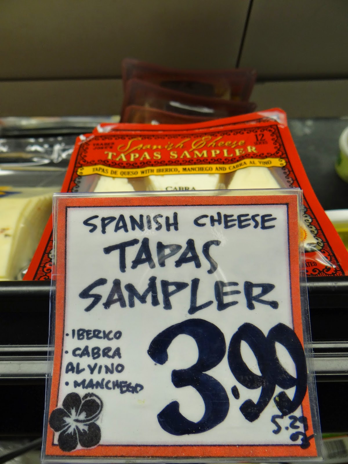 Trader Joe's 365 Day 87 Spanish Cheese Tapas Sampler