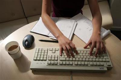 woman at office