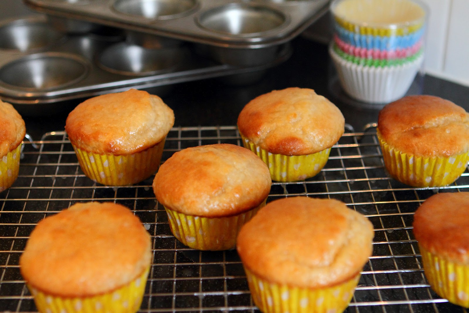 Deb's Dust Bunny Lemon Drizzle Muffins
