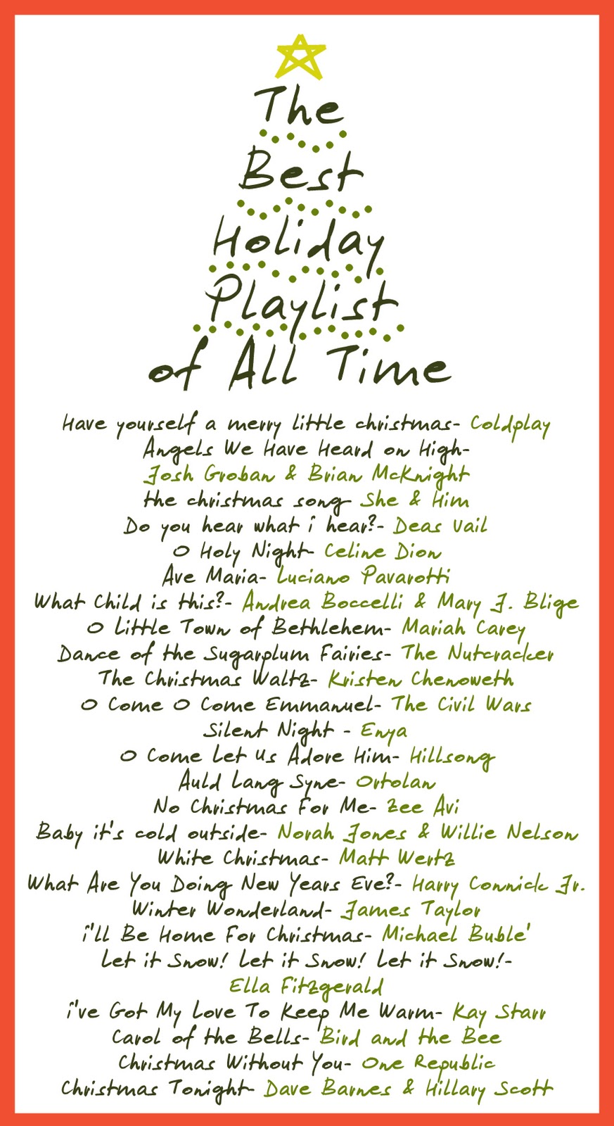 Design Muse: The Best Holiday Playlist of All Time