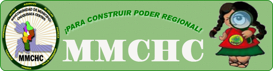                     MANCOMUNIDAD DE MUNICIPIOS CHUQUISACA CENTRO 