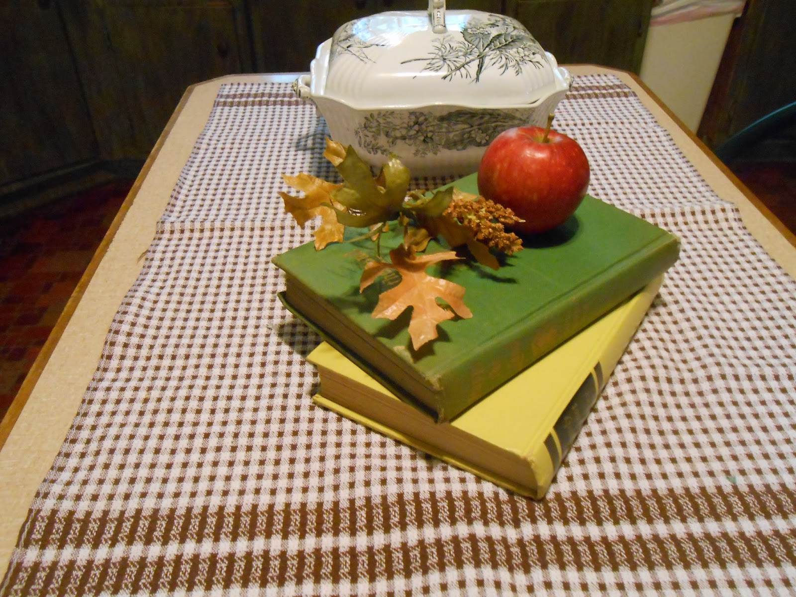 Across My Kitchen Table September decorating, installment 2