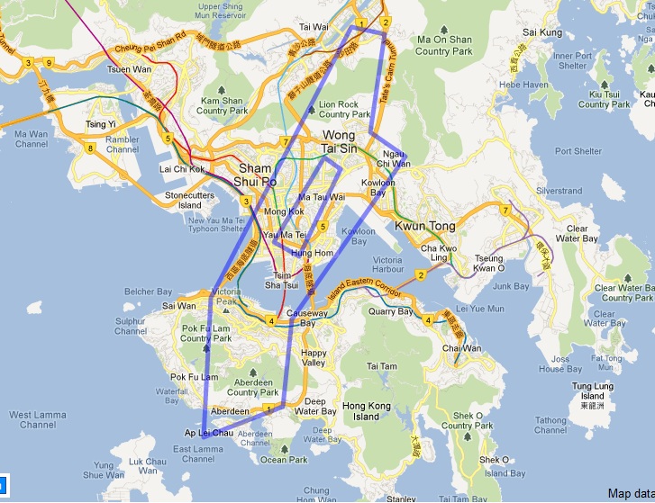 Hin Leung How Big is New York Compared to Hong Kong?