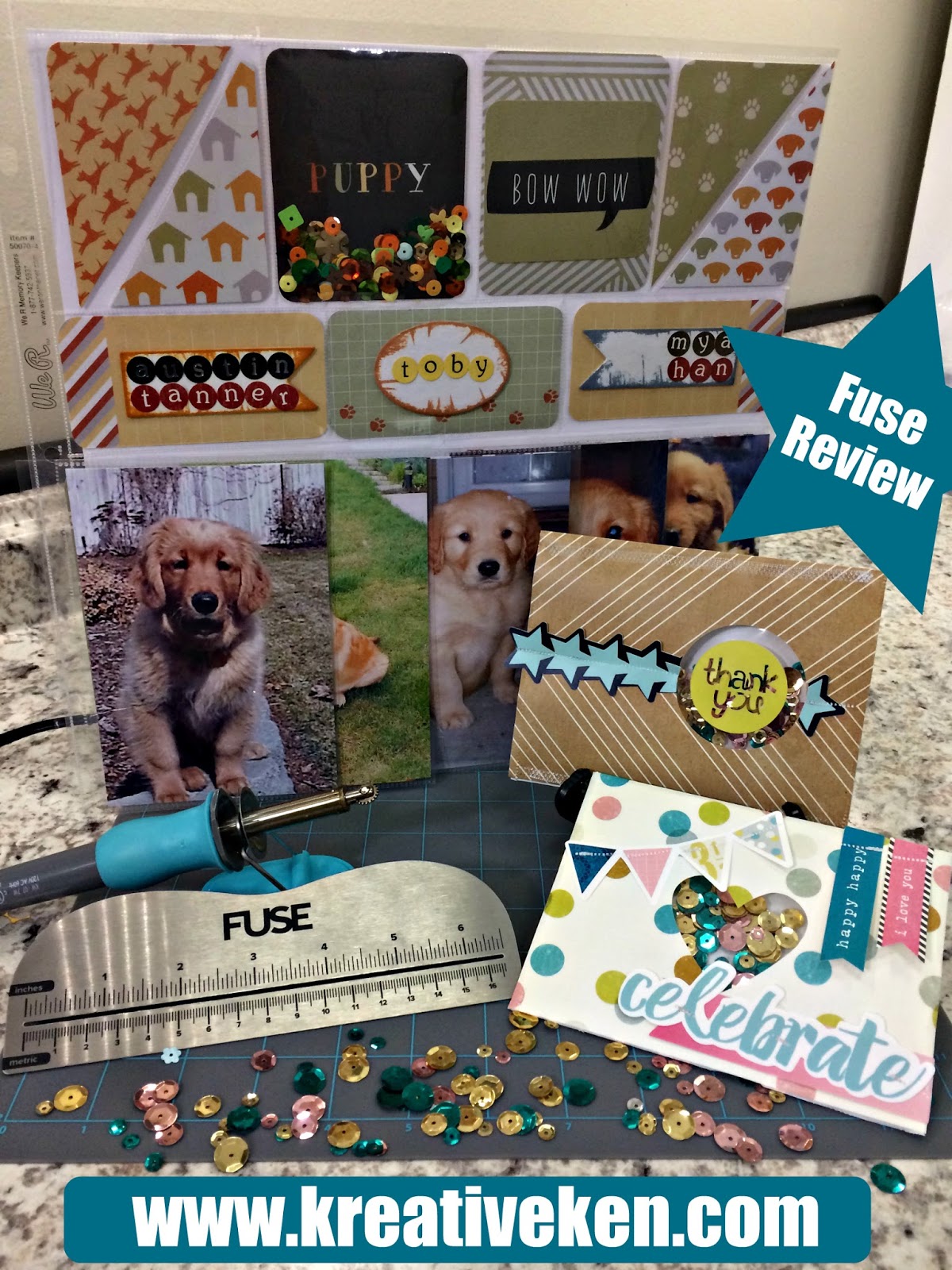 WE R MEMORY KEEPERS FUSE TOOL REVIEW Ken's Kreations