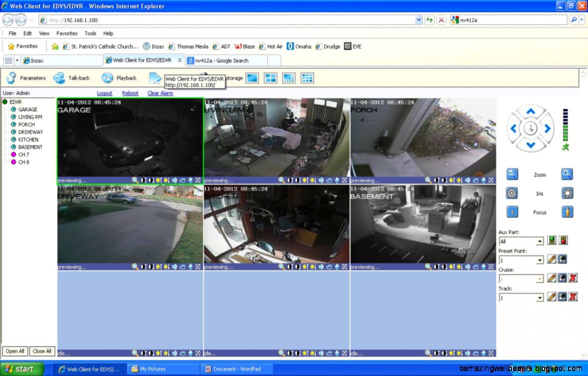 Running a DVR with ADT Pulse Inzax Running a DVR with ADT Pulse Inzax
