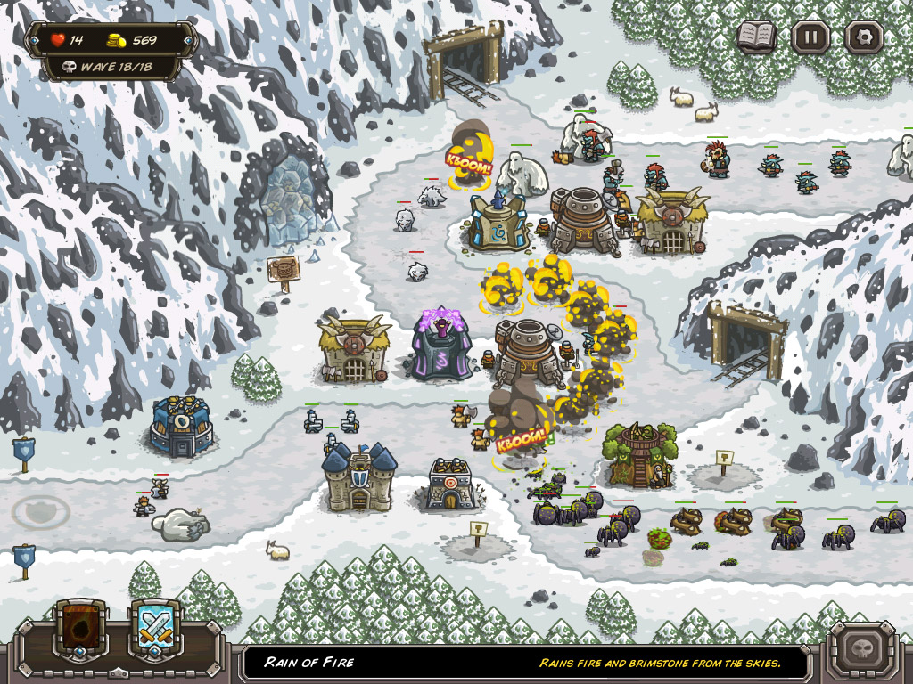 Игра Kingdom Rush Frontiers Играть