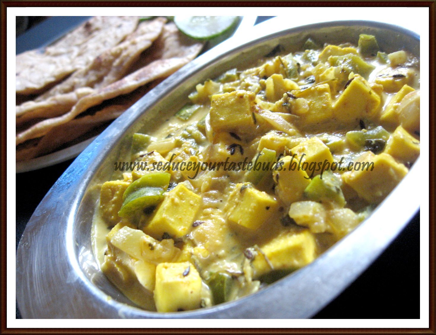 Quick Paneer Capsicum Gravy No Oil Gravy Seduce Your Tastebuds...