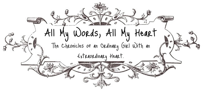 All My Words, All My Heart
