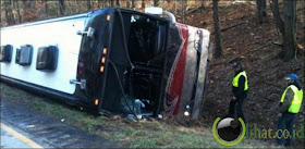 Miley Cyrus Bus Insiden