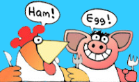 He's Ham & I'm Egg