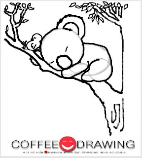 coffeedrawing how to draw koala step 17