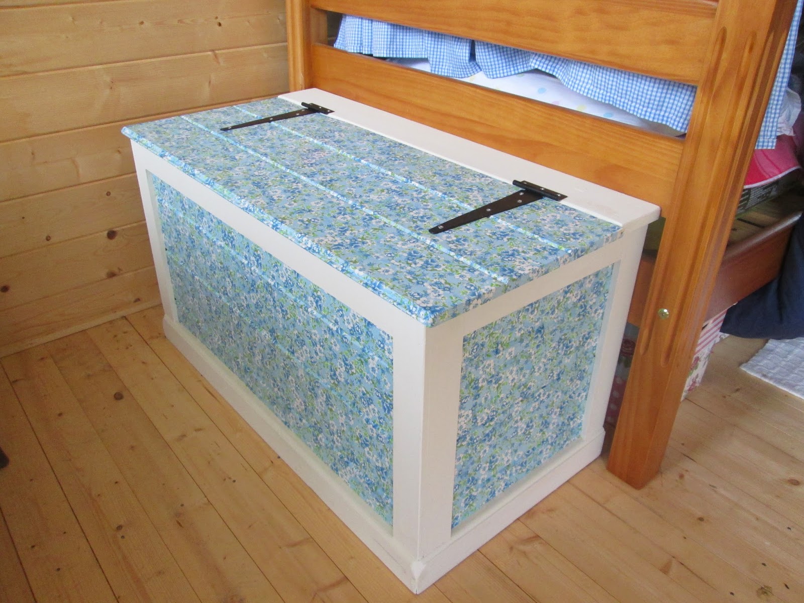 Three Stories High Upcycled Blanket box