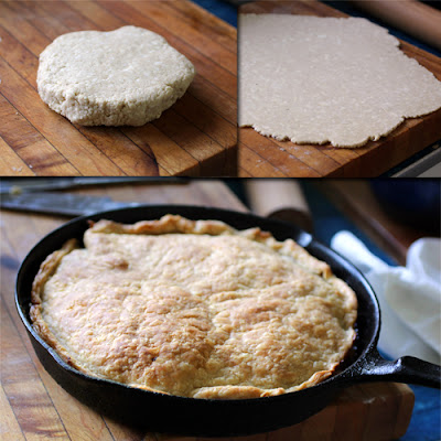 crust for cast iron apple tarte tatin www.recipefiction.com