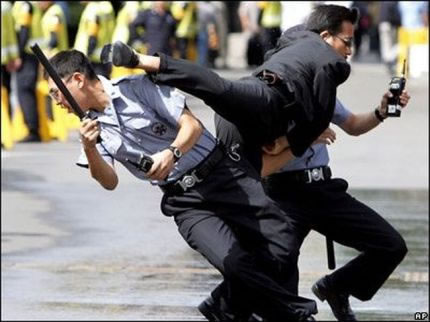 Football Karate Kick