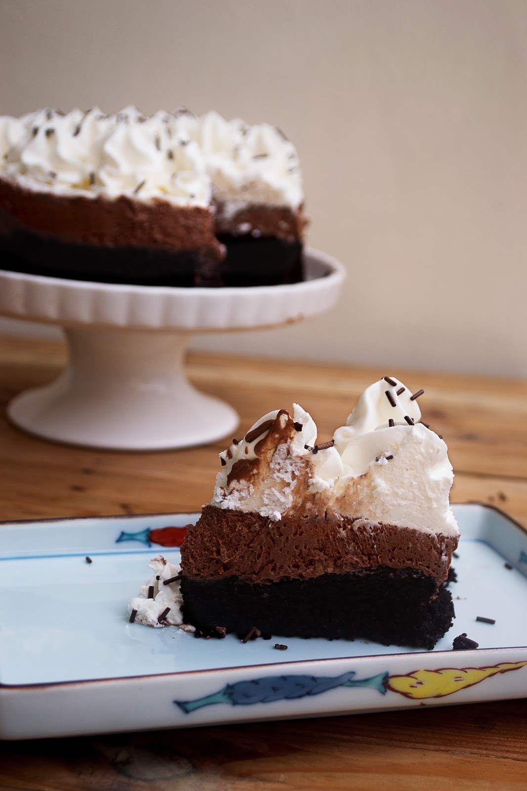 Frost & Serve Chocolate Mousse Cake Recipe