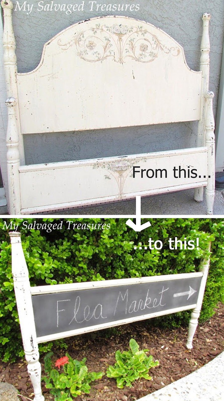 Blue Velvet Chair Upcycle vs. Repurpose