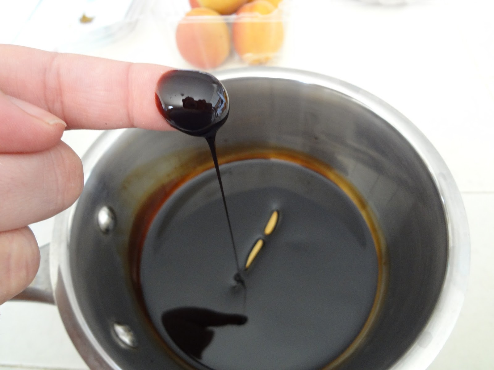 Simple Beets with reduced balsamic vinegar dressing