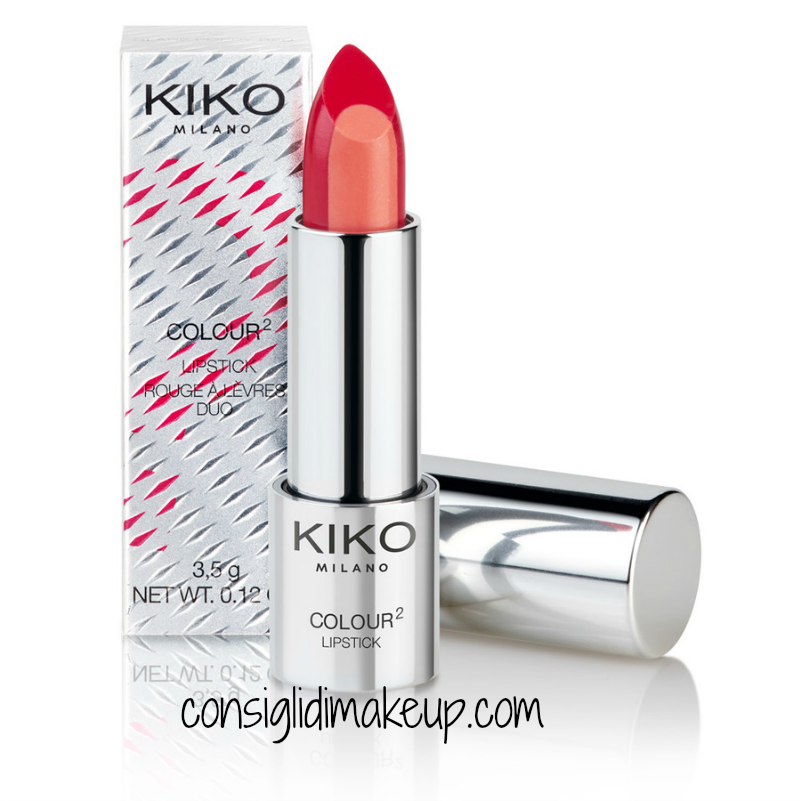 colour2 lipstick rossetto duo kiko