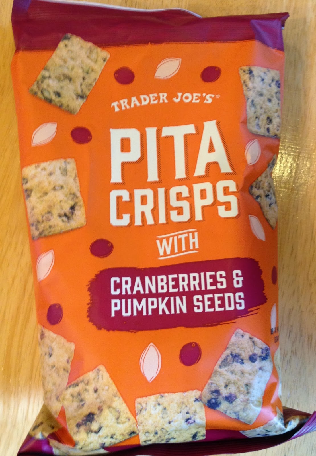 What's Good at Trader Joe's? Trader Joe's Pita Crisps with Cranberries