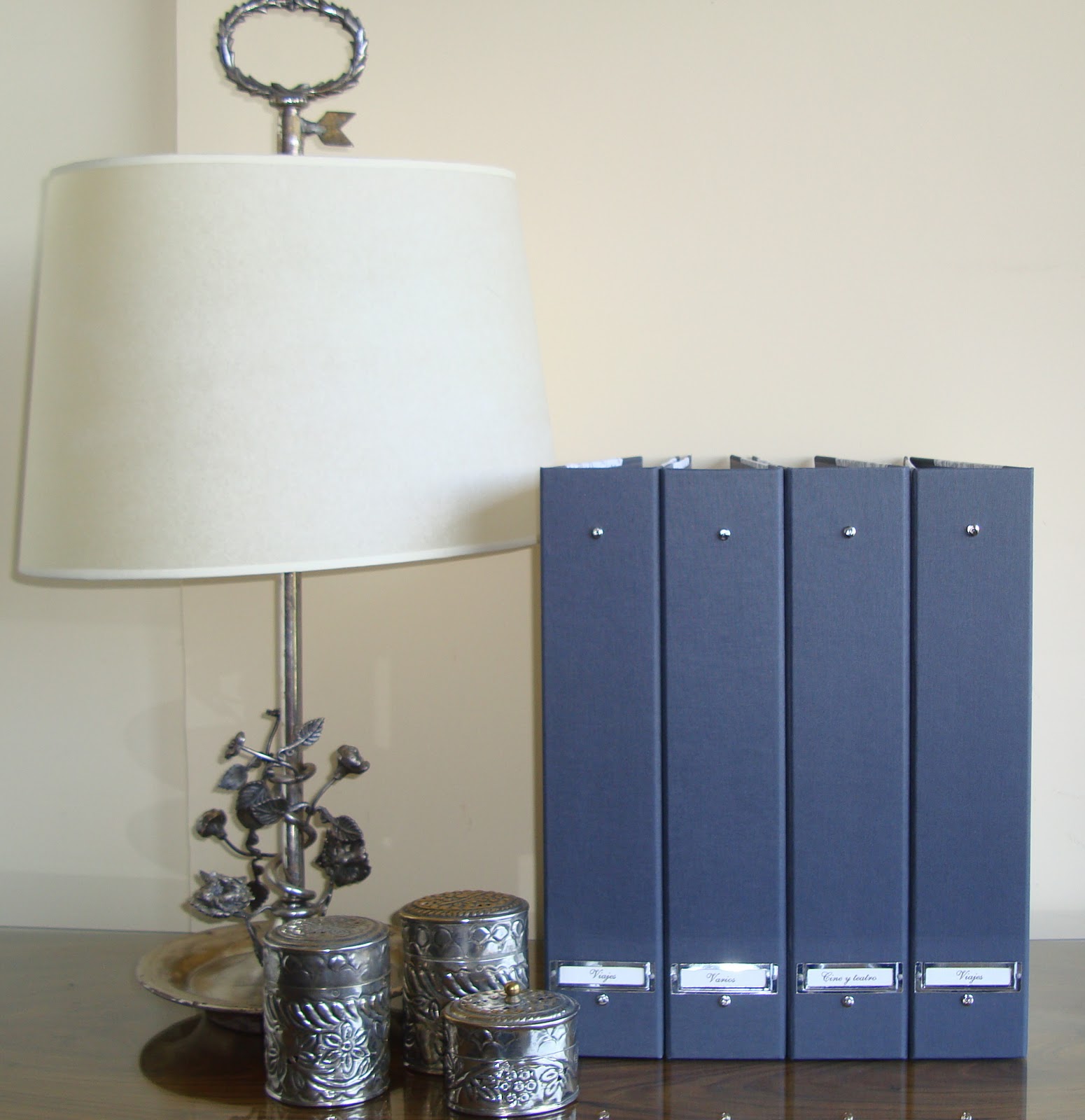 Rosa de Papel: Archivadores de anillas para fotos