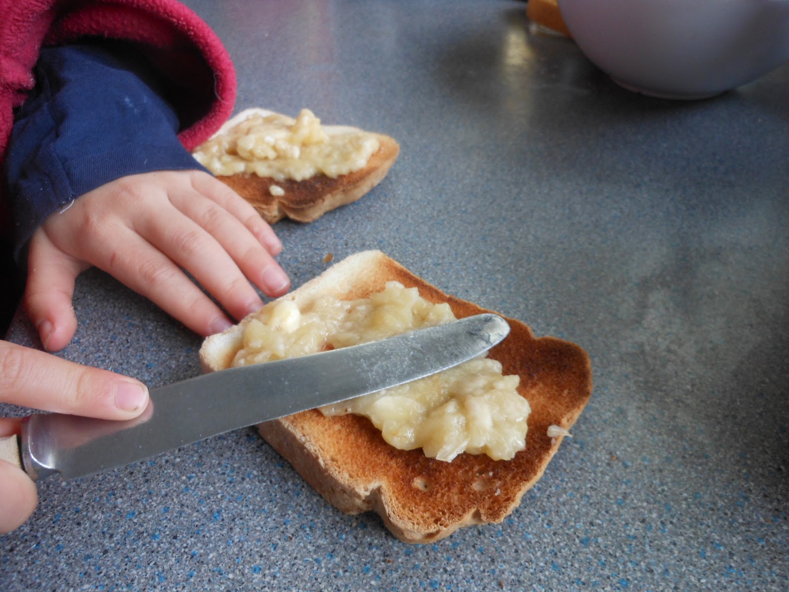 Five Boys Bake Yummy Breakfasts Banana Toast