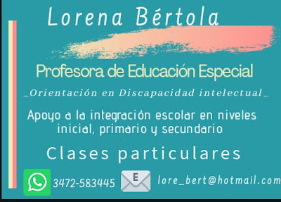 ESPACIO PUBLICITARIO: LORENA BERTOLA