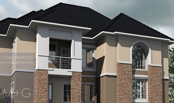 Contemporary Nigerian Residential Architecture 5 Bedroom