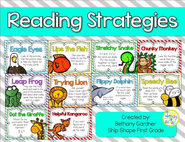 Ship Shape First Grade: Animal Reading Strategies