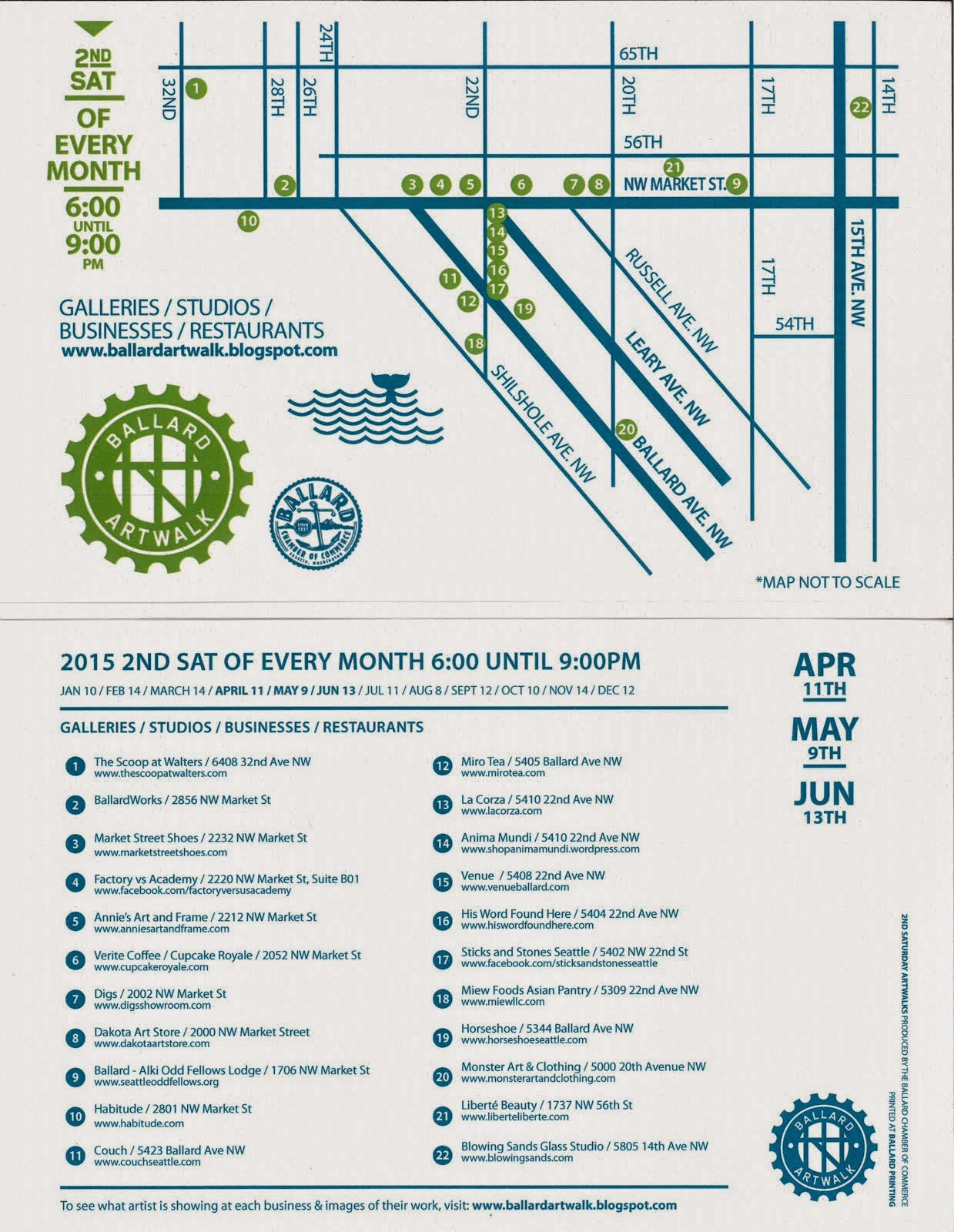 Artwalk Map