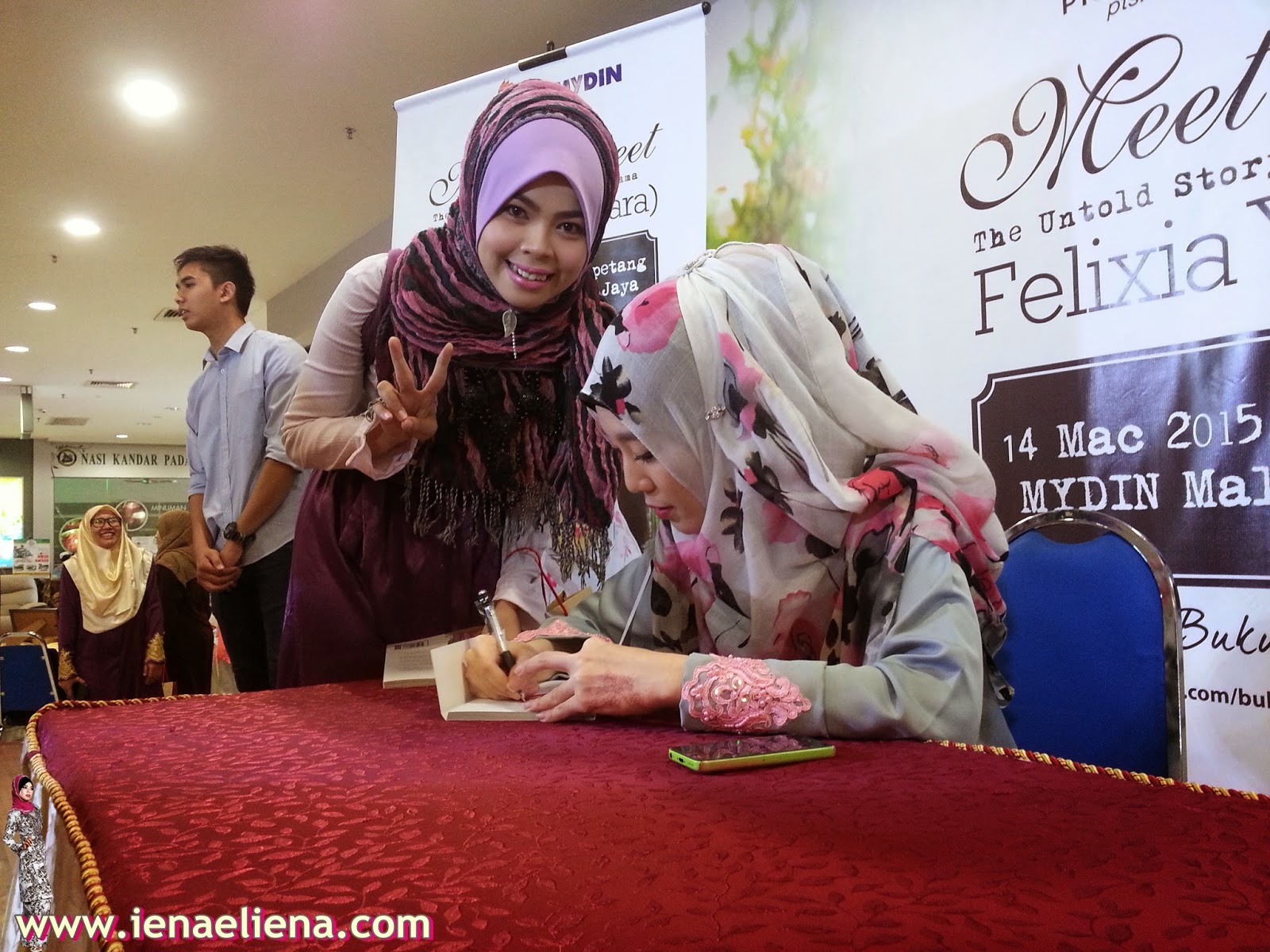 Majlis Meet and Greet bersama Felixia Yeap( Rara ) dan pelancaran buku #AmoiBerhijab