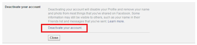 Delete Facebook FB Permanently or Temporarily