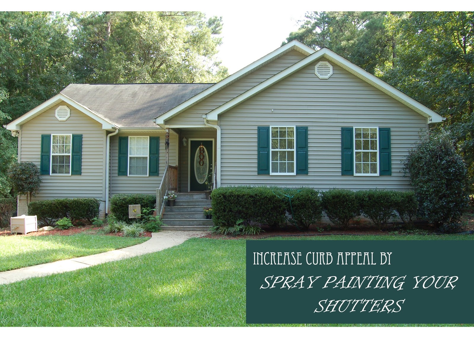 PaperLark Studio Increase Curb Appeal By Spray Painting