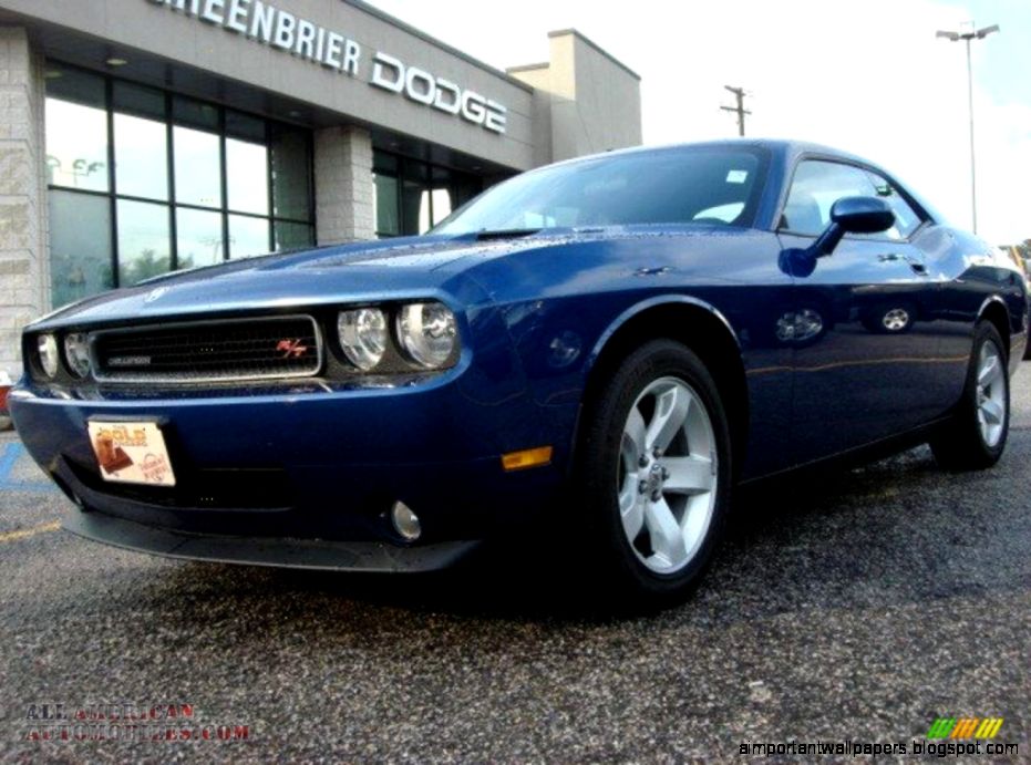 2010 Dodge Challenger RT in Deep Water Blue Pearl 122583 All 2010 Dodge Challenger RT in Deep Water Blue Pearl 122583 All