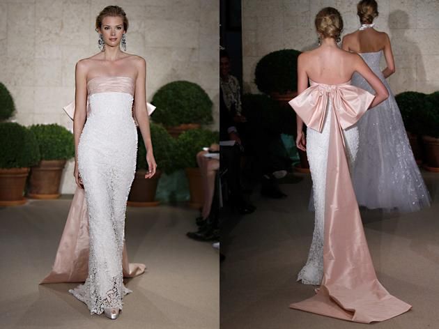 oscar de la renta wedding dress