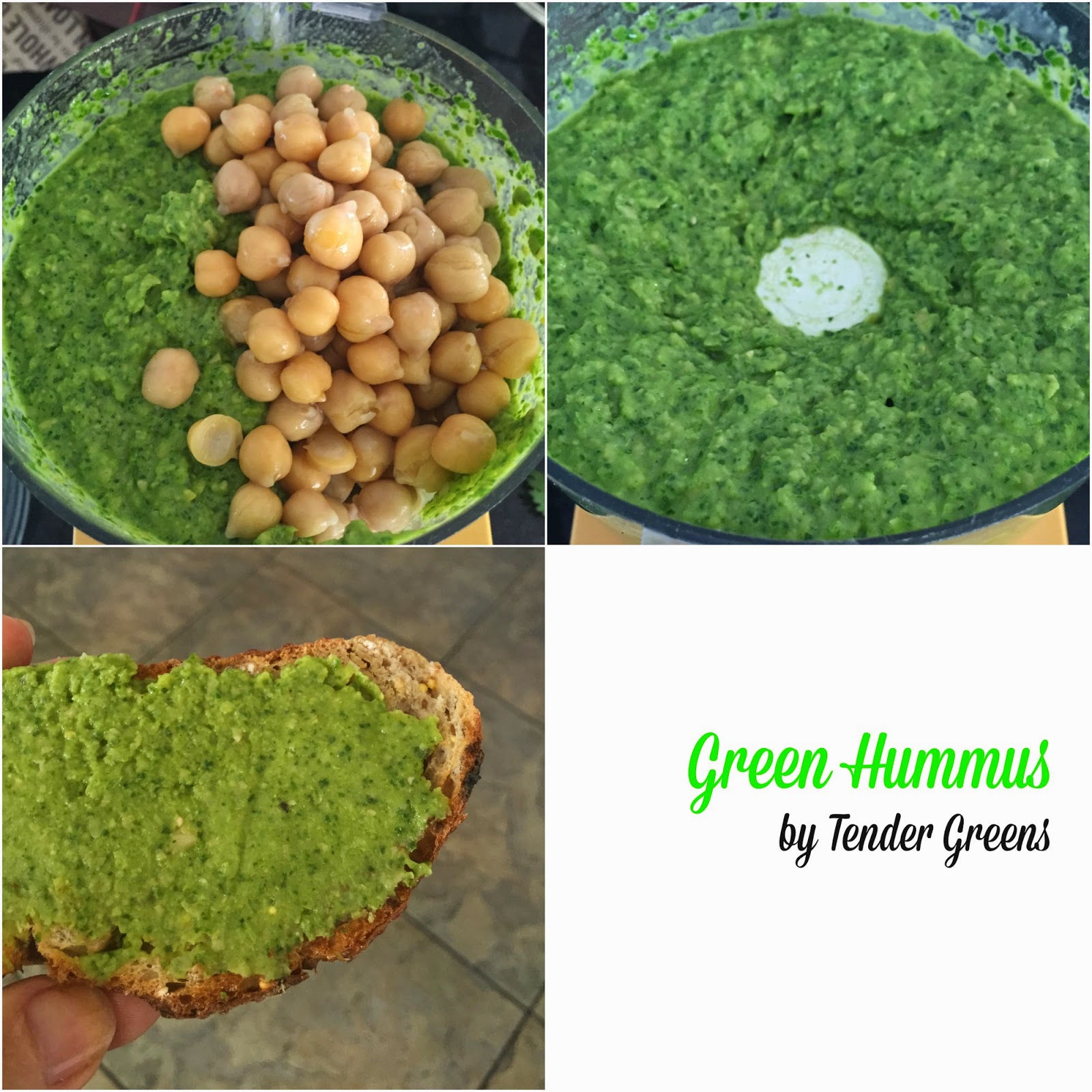 Marcia Deangelis Fitness Green Hummus