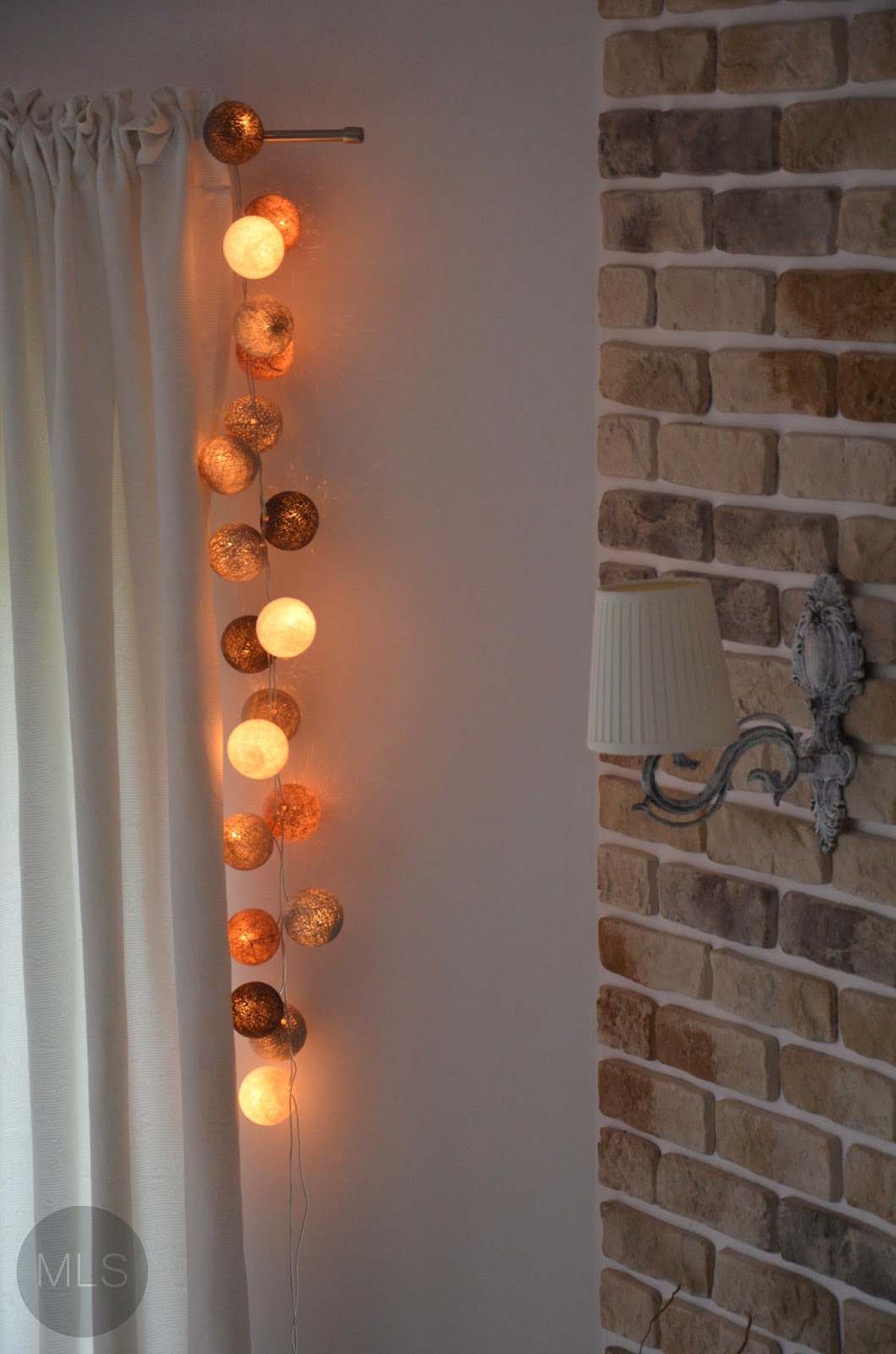 MLS.blog blog lifestylowy, wnętrza, inspiracje, DIY Cotton Ball Lights