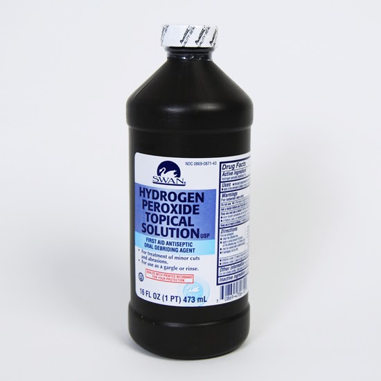 Attempting A Chemical Free Life Cleaning With Hydrogen Peroxide
