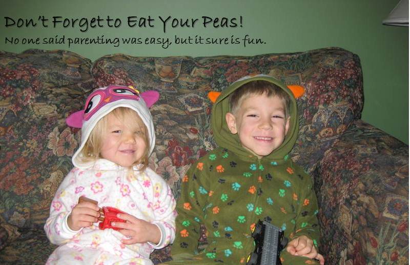 Don't Forget To Eat Your Peas!