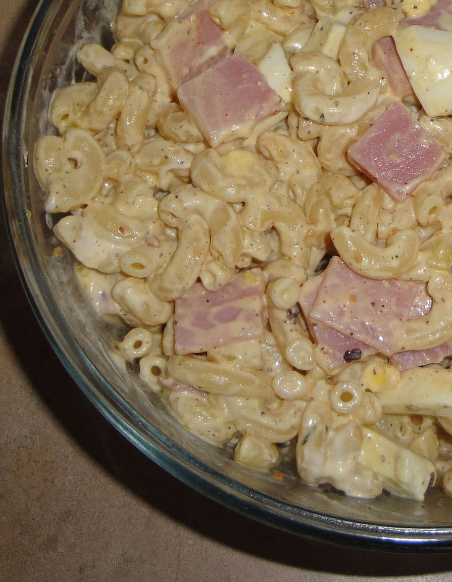 Christine's Pantry Macaroni Salad With Ham