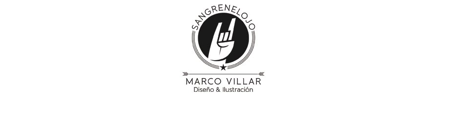 sangrenelojo ilustración y diseño