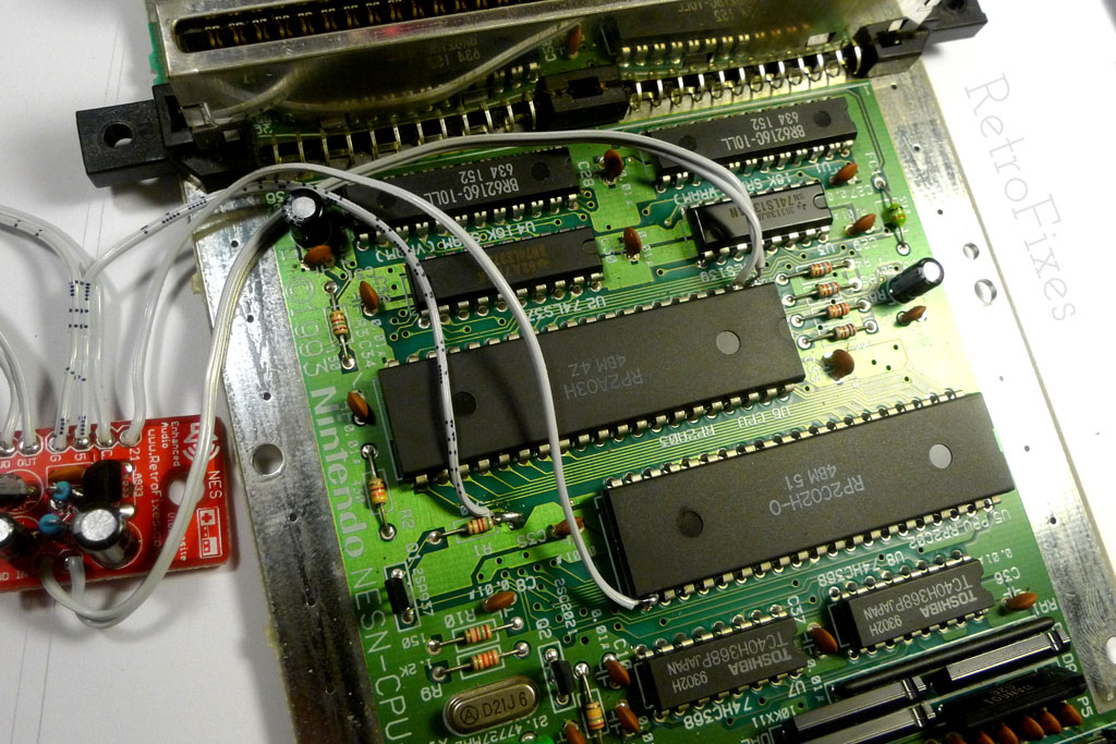 NES101 TopLoader Composite AV Upgrade Kit Instructions RetroFixes