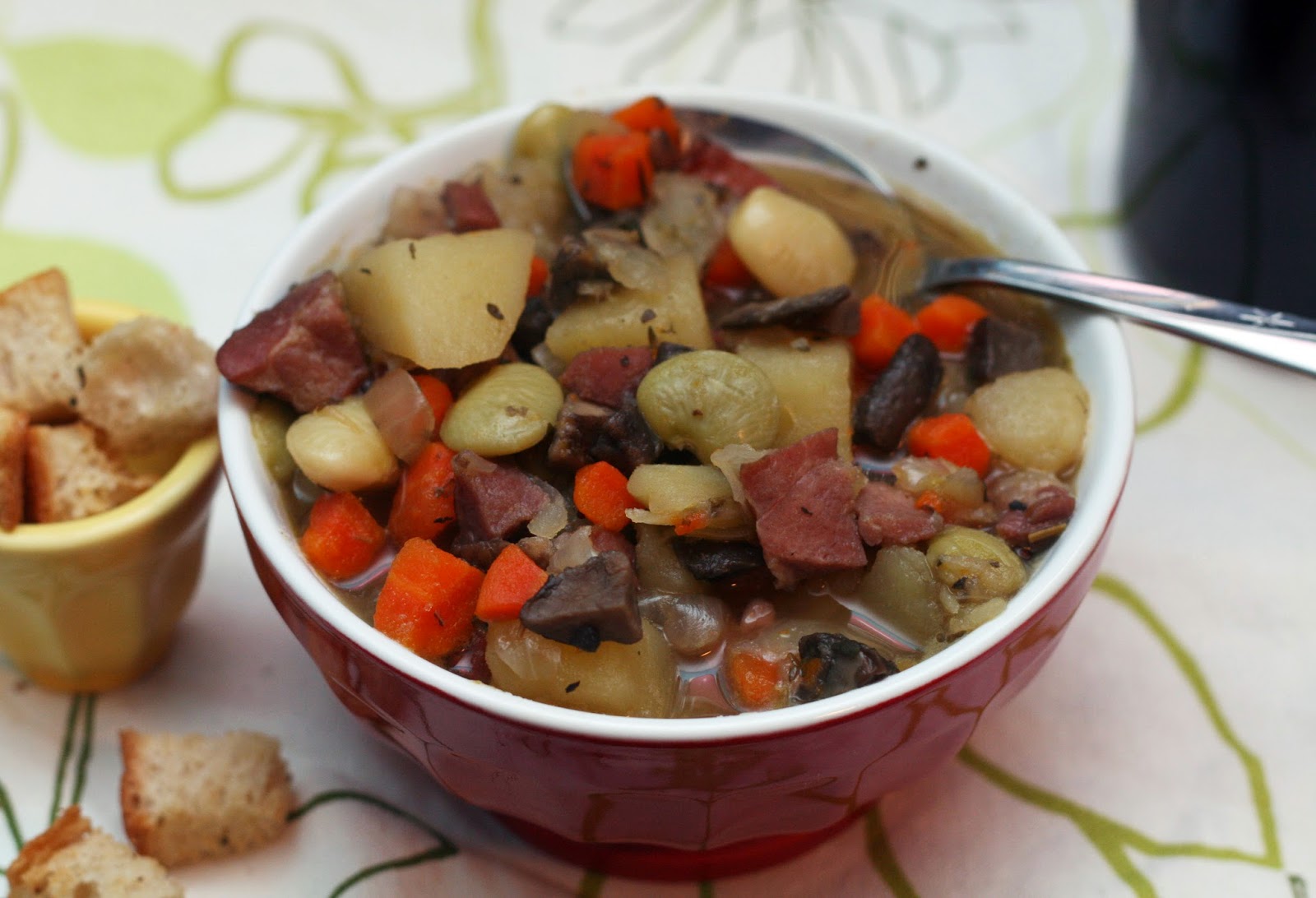 Coconut & Lime // recipes by Rachel Rappaport Hearty Lima Bean & Ham Soup