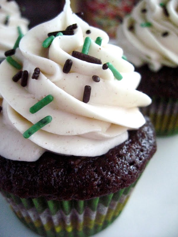 Chocolate Zucchini Cupcakes with Cinnamon Buttercream Your Cup of Cake