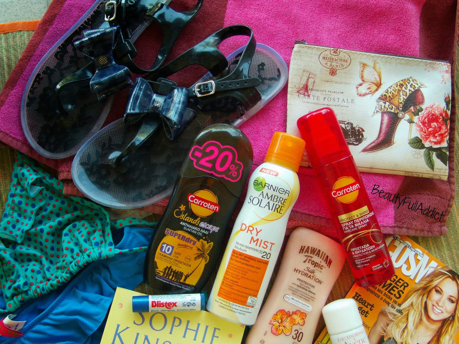 BeautyFull Addict Get Summer Ready Beach Bag Essentials