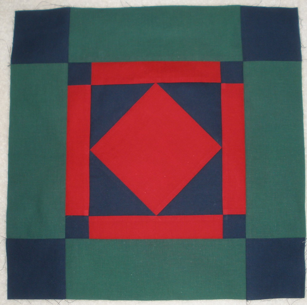 Quilts Etc! Quilt in a Day Amish Diamond in Square