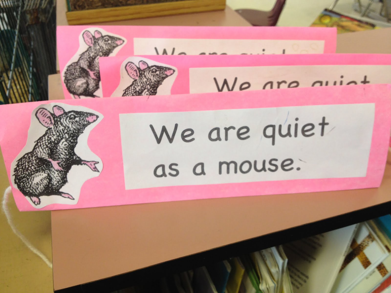 Kindergarten Cowgirl We Are Quiet As A Mouse