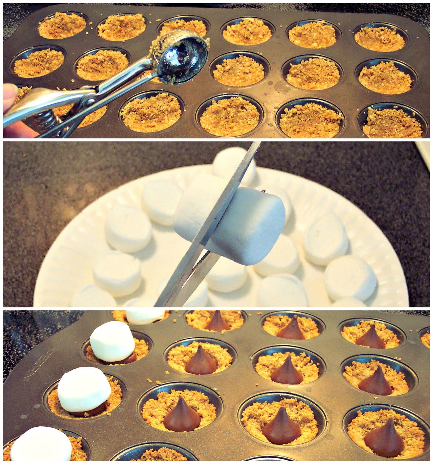My Recipe Journey S'mores Kiss Cups!
